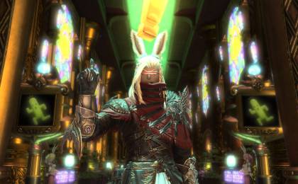 FFXIV Shaded Visor Exclamation Point Gold Saucer