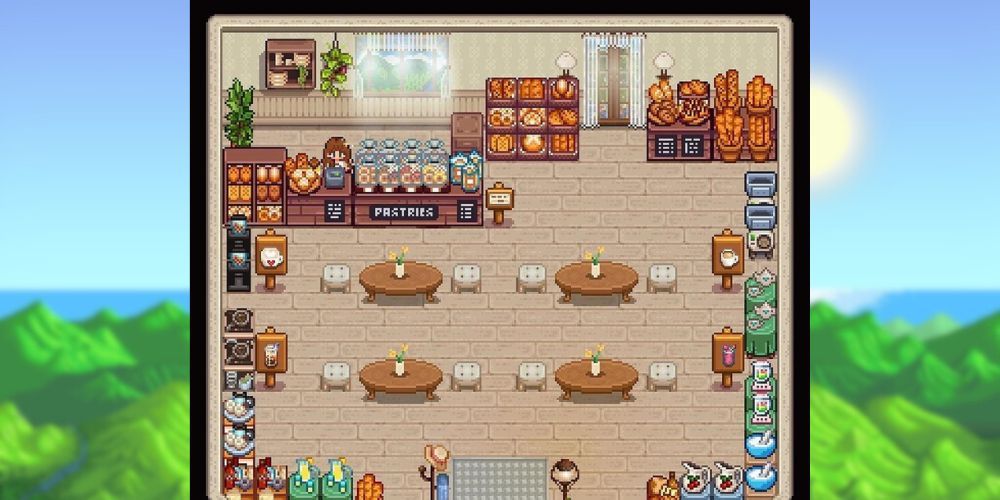 Cozy Cafe In Stardew Valley