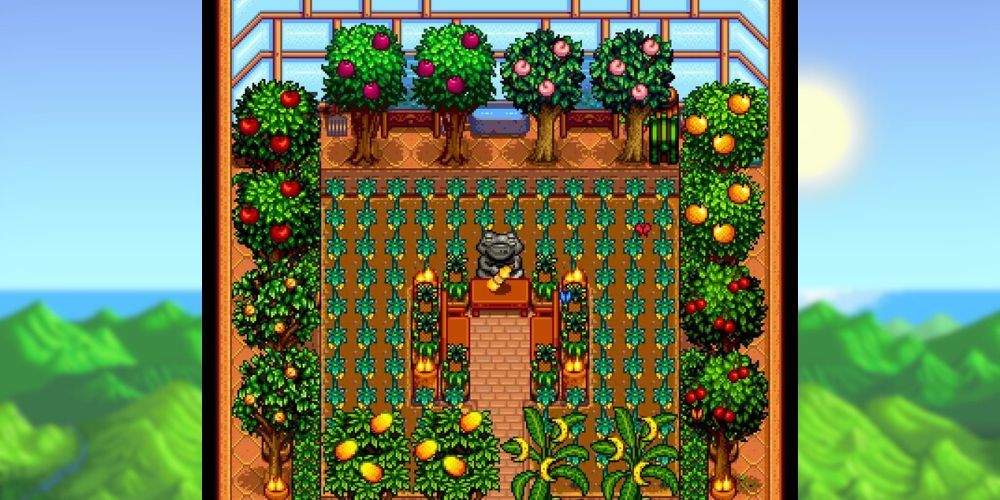 Gourmand's Greenhouse In Stardew Valley