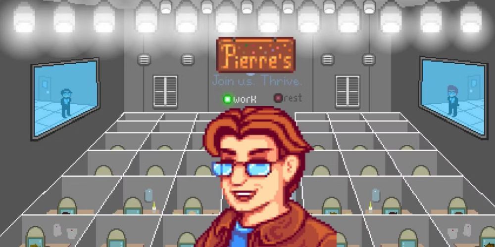 Evil Pierre In Stardew Valley